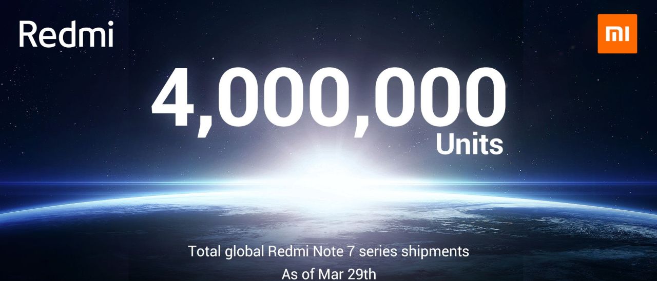 Redmi Note 7, record di consegne nel mondo