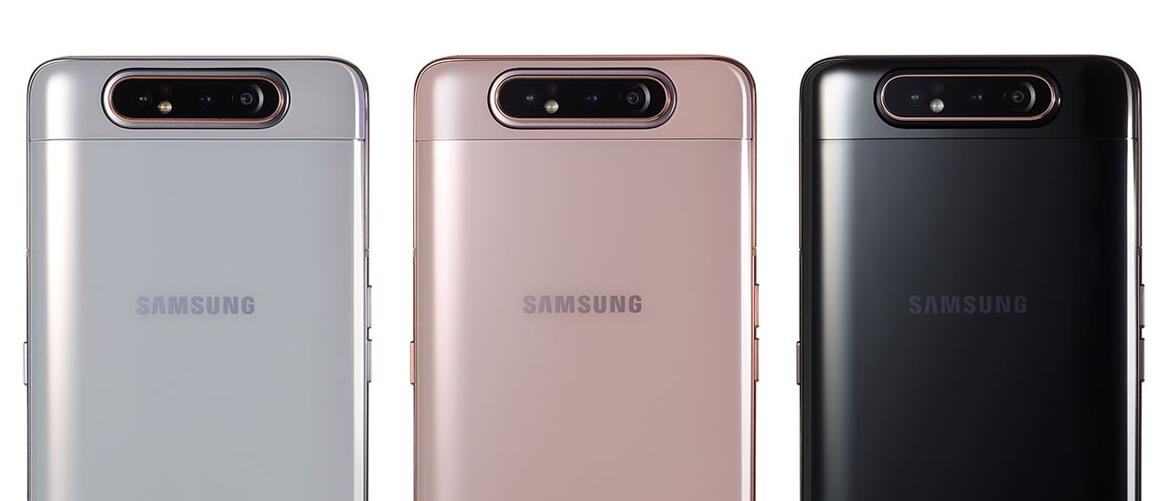 Samsung Galaxy A80, video della fotocamera rotante
