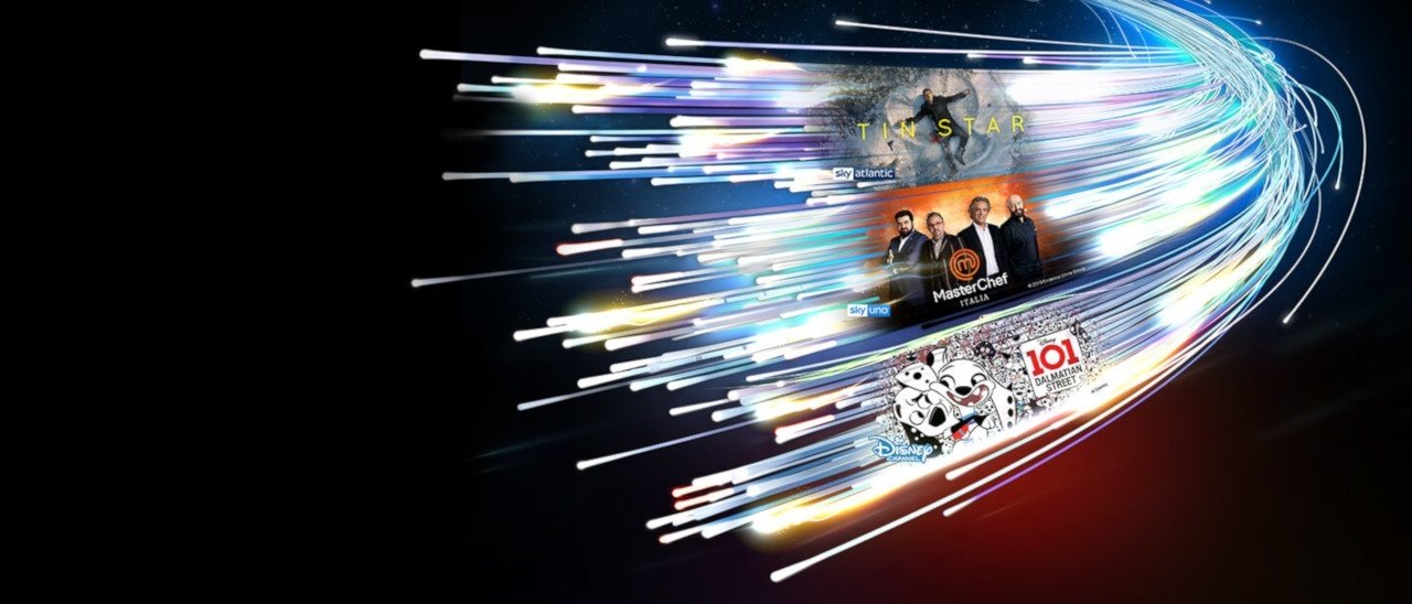 TIM Sky, connettività di rete fissa e la TV di Sky