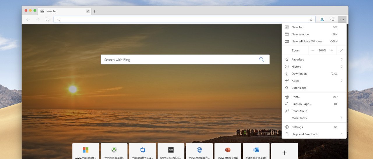 Microsoft rilascia Edge per i computer Mac