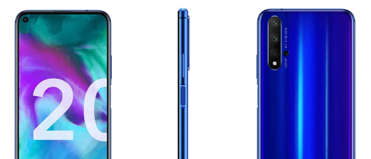 Honor 20 Series, design olografico e Quad Camera