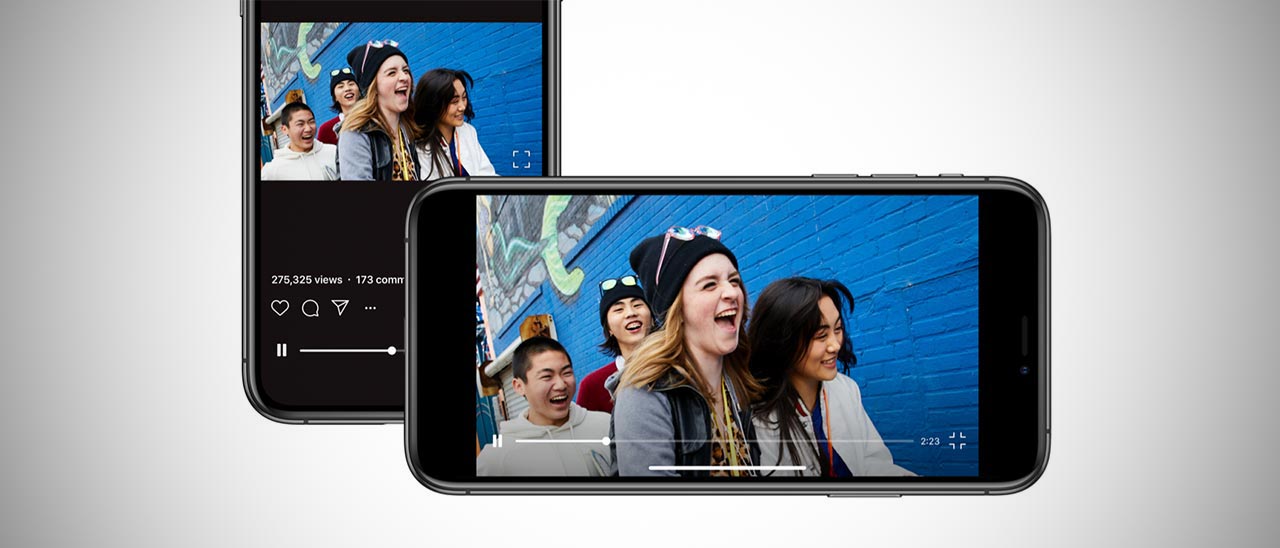 Instagram, video in orizzontale per IGTV
