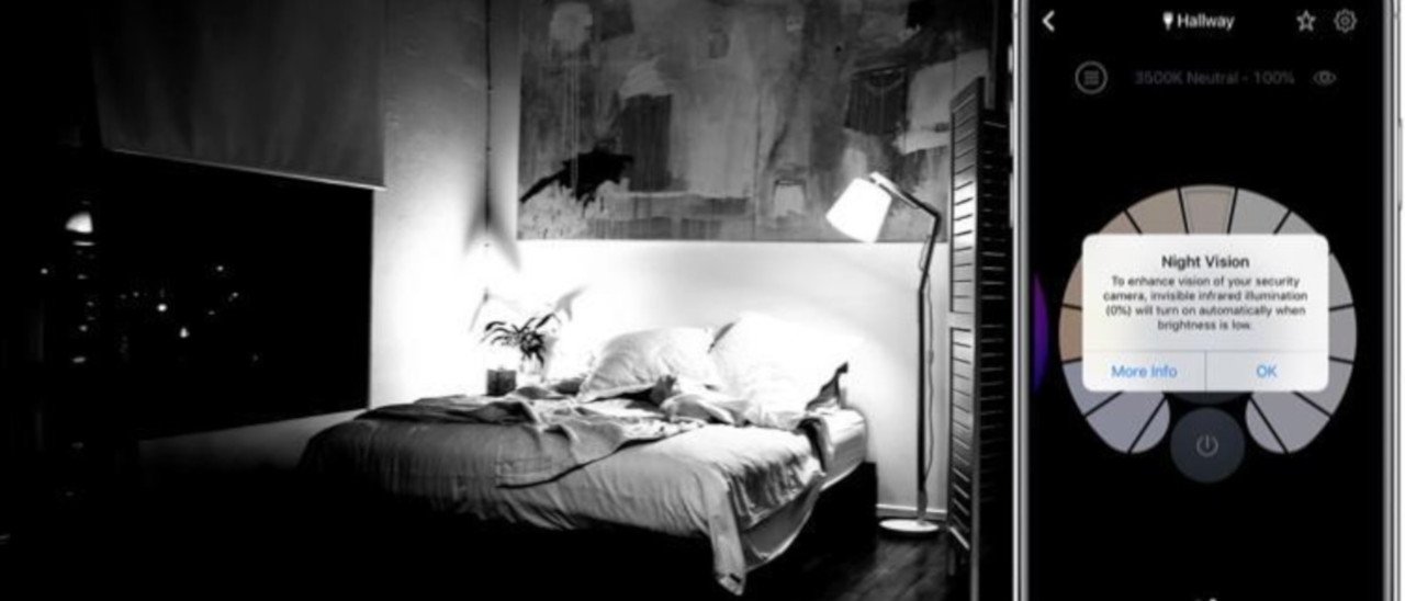 LIFX+: le lampade smart per la visione notturna