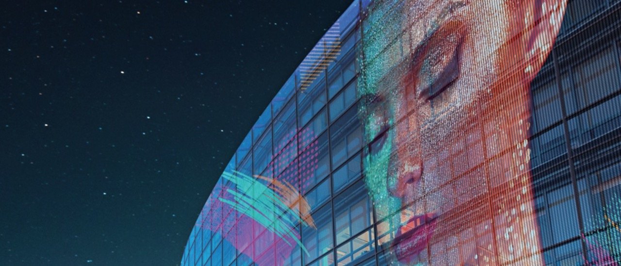 LG lancia il Led Film per il digital signage