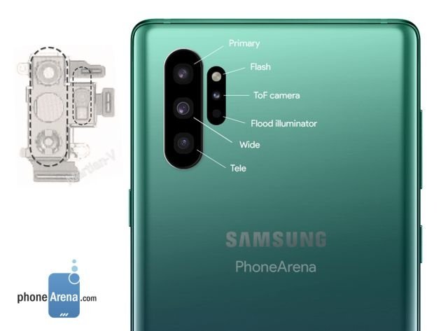 Samsung Galaxy Note 10 concept