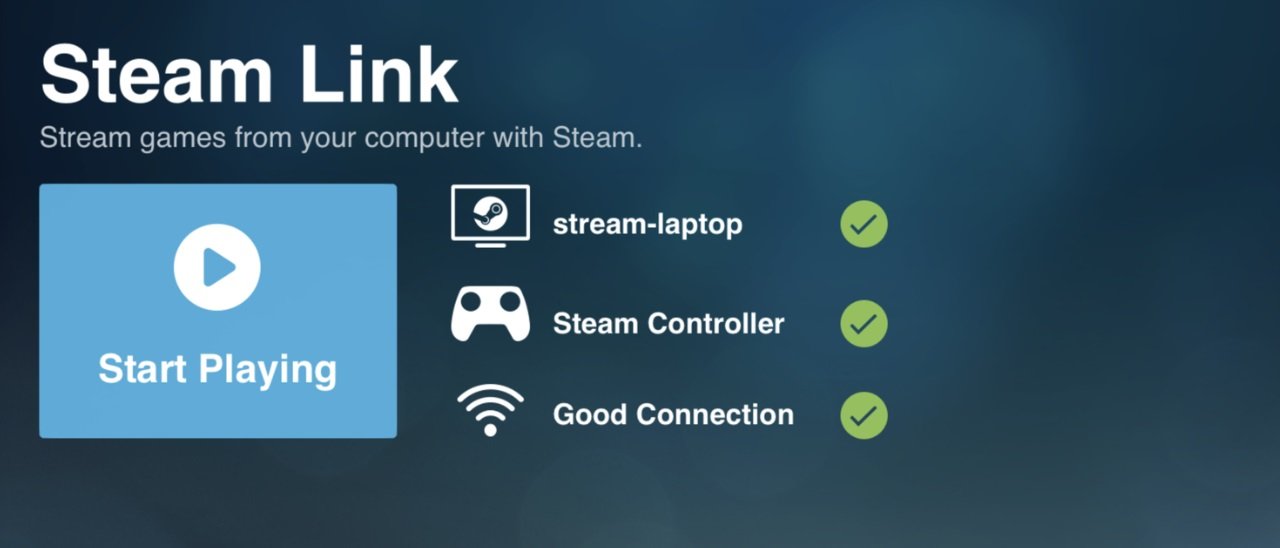 Steam Link disponibile su iPhone, iPad e Apple TV.