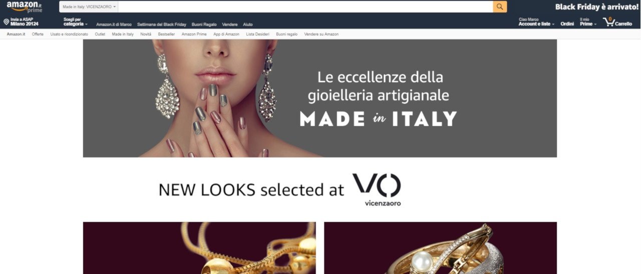 Amazon, meno commissioni per orologi e gioielli