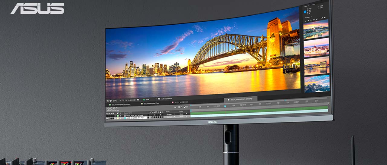 ASUS, in Italia il monitor ProArt PA34VC