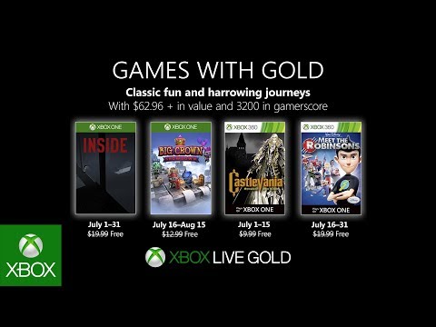 Games With Gold: video sui giochi gratis di Luglio 2019