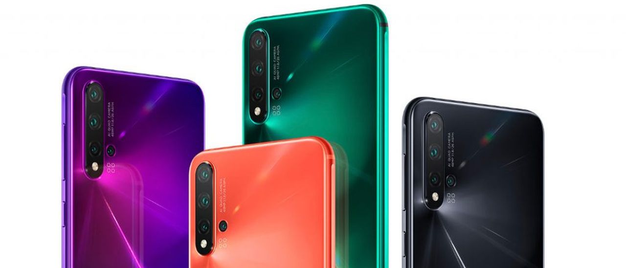 Huawei Nova 5, processore Kirin 810 e quad camera