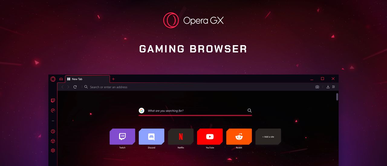 Opera GX, browser per il gaming