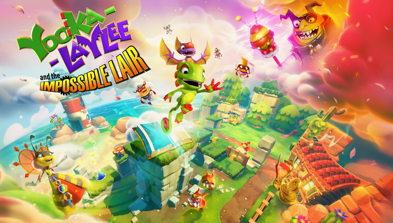 Yooka-Laylee and the Impossible Lair: video di annuncio e prime immagini