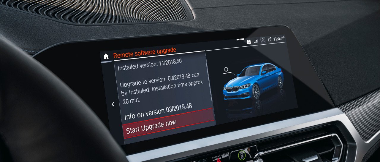 BMW come Tesla con l'aggiornamento remoto