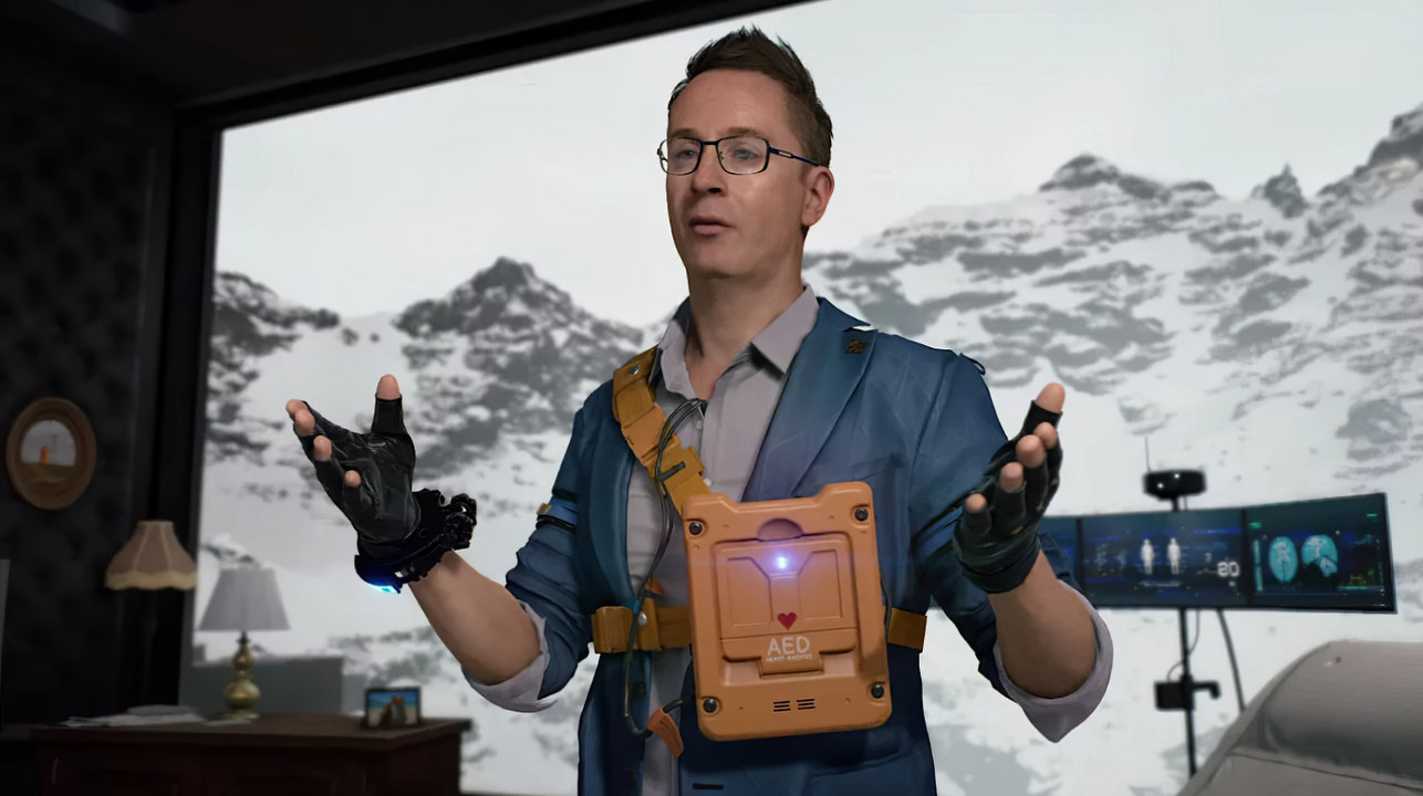 Death Stranding per PS4: il nuovo video gameplay mostra Heartman