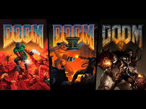 DOOM: trailer di lancio della trilogia classica su PS4, Xbox One e Switch