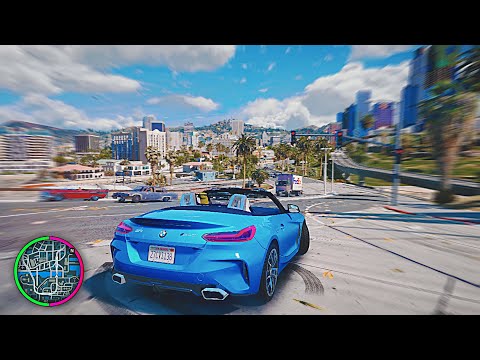 GTA 5: video 4K con Ray Tracing e mod iper realistiche