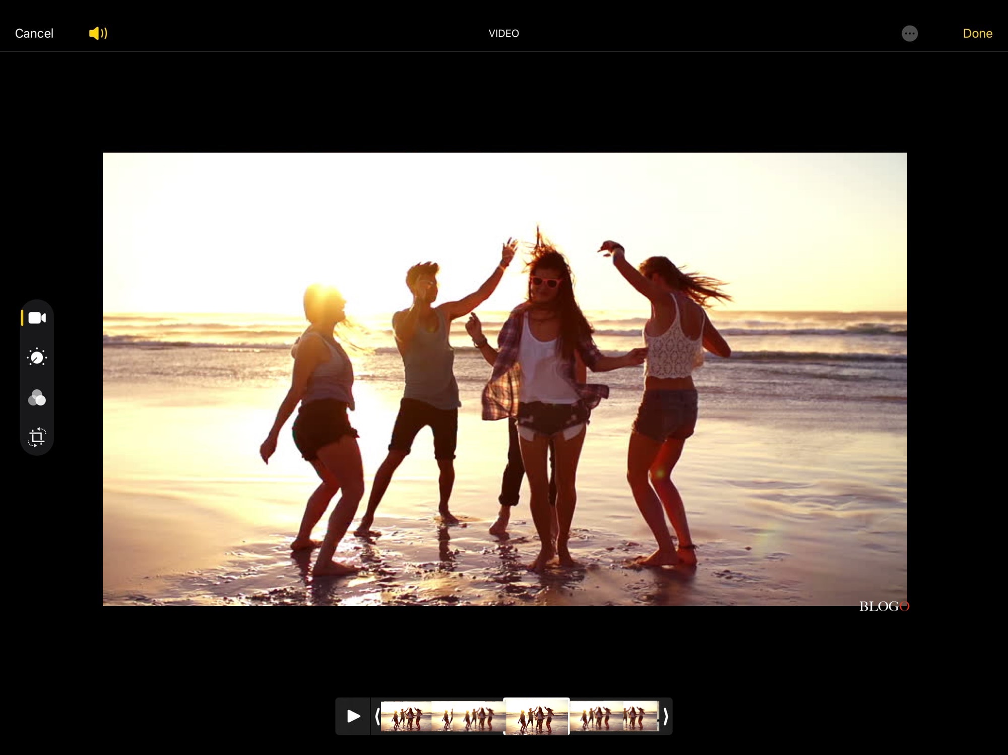 iOS 13, arrivano Filtri, Ritaglio e Regolazione Colore per i video