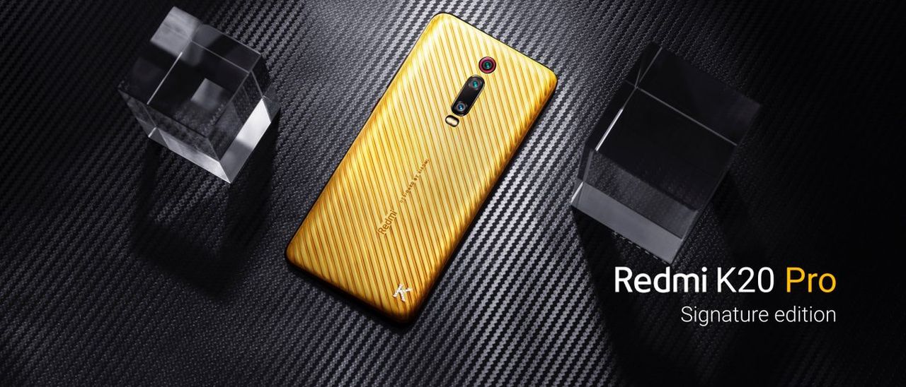 Redmi K20 Pro Signature Edition in oro e diamanti