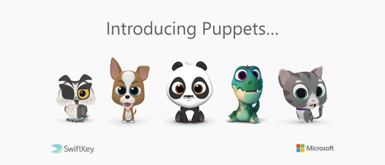 SwiftKey per Android, nuova funzionalità Puppets