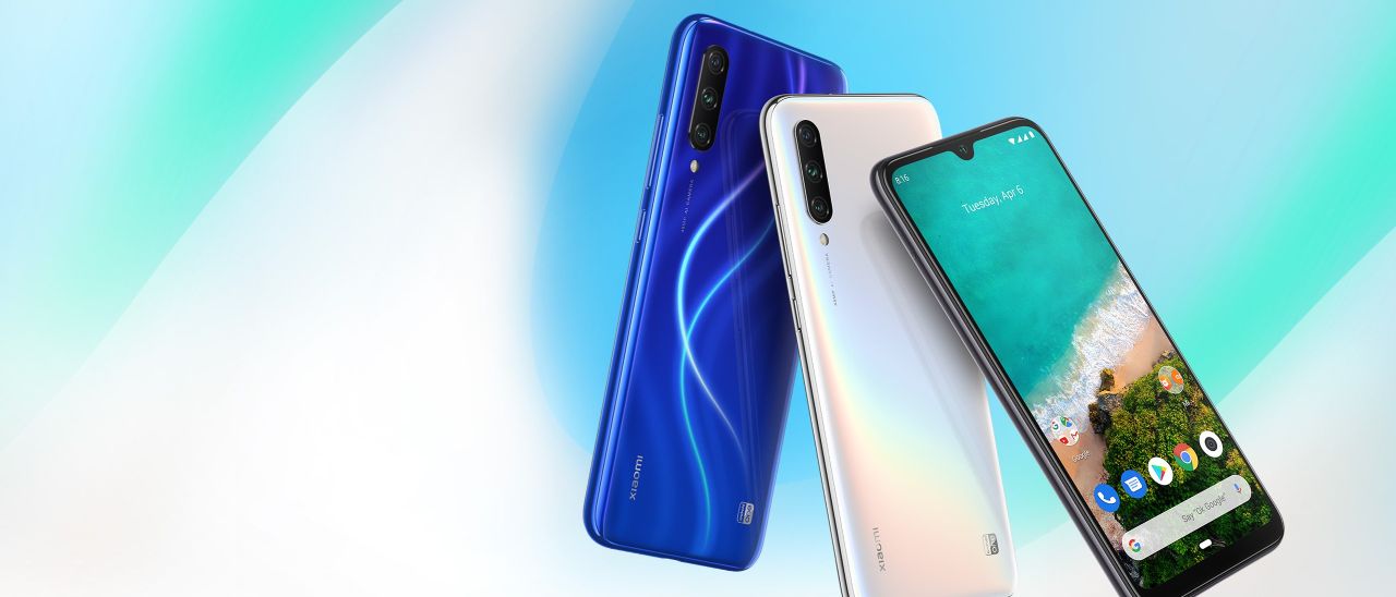 Xiaomi Mi A3, schermo AMOLED e tre fotocamere