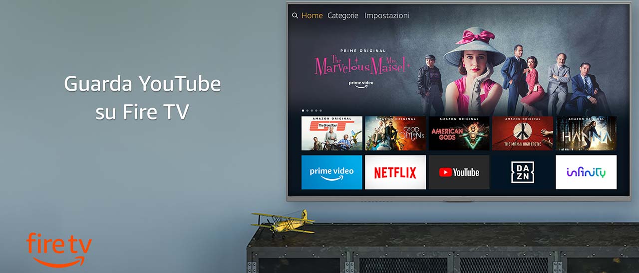 Prime Video su Chromecast, YouTube su Fire TV