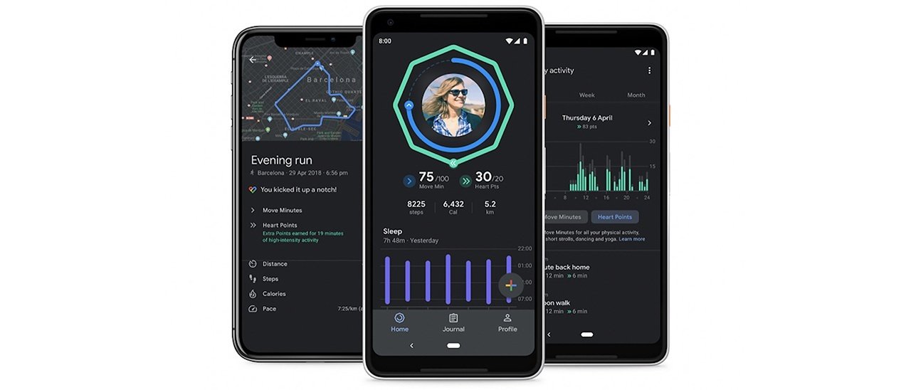 Google Fit, Modalità Scura e grafici per il sonno