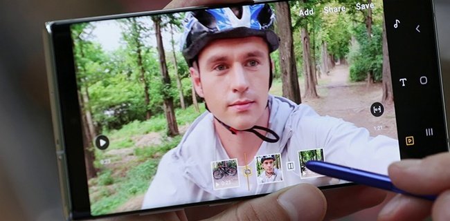 Samsung Galaxy Note10: Built-in Video Editor