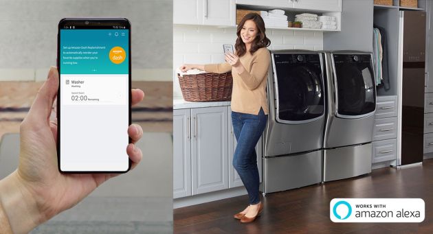 LG ThinQ App - Amazon Dash Replenishment