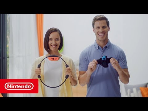 Nintendo Switch: video di Ring Fit Adventure