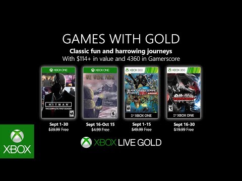Xbox Games With Gold: video sui giochi gratis di Settembre 2019