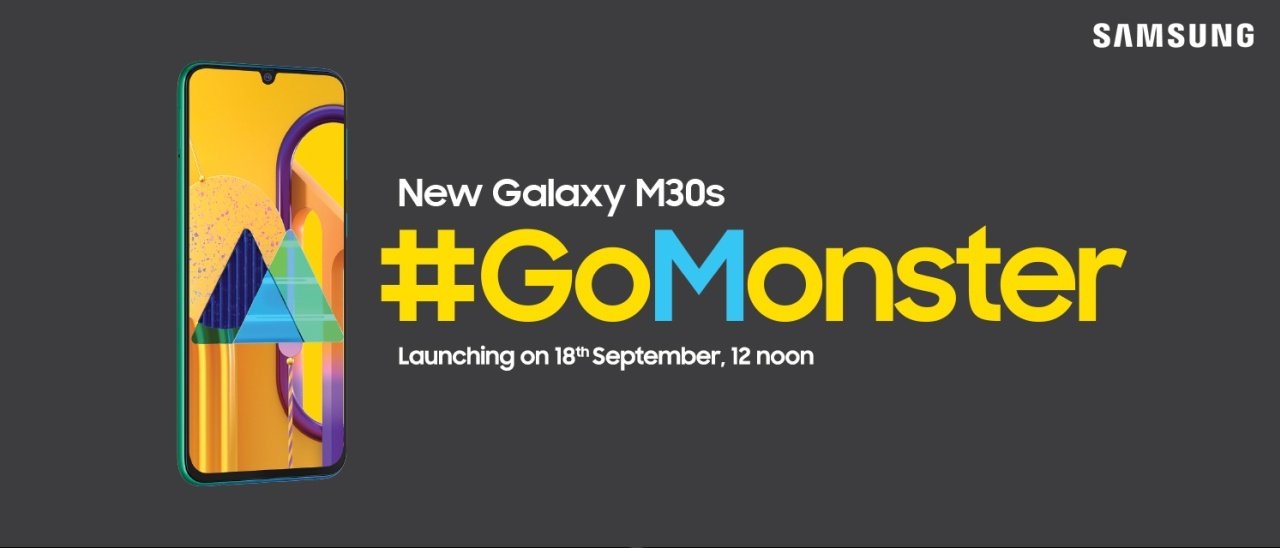 Samsung Galaxy M30s, annuncio il 18 settembre