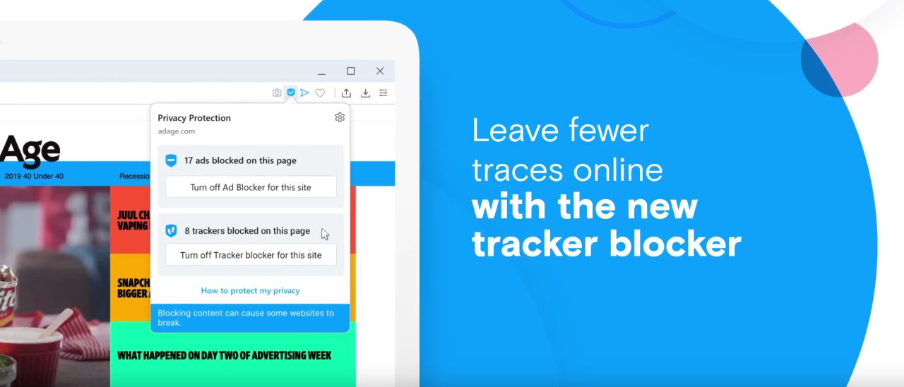 Opera 64 per desktop, più veloce e più privato