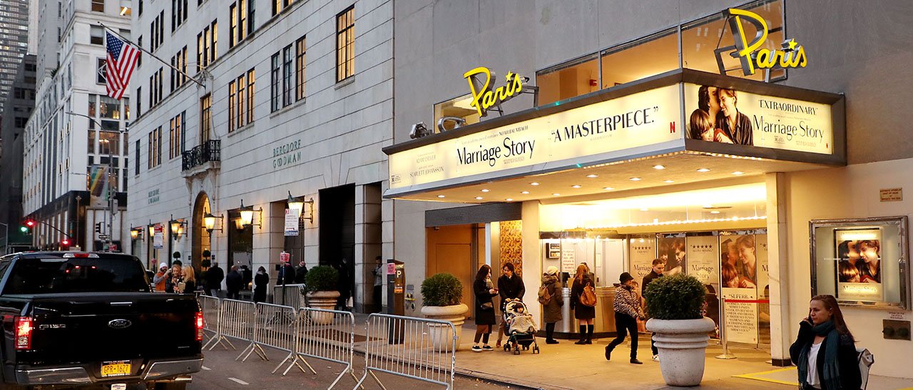 Netflix riporta in vita il cinema Paris a New York