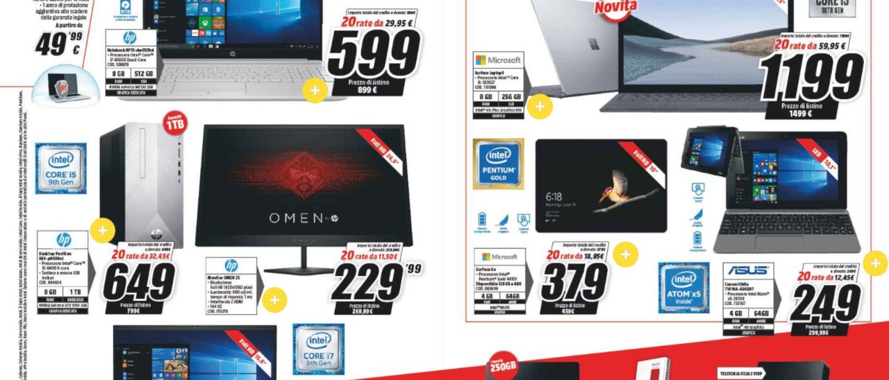 MediaWorld: volantino 