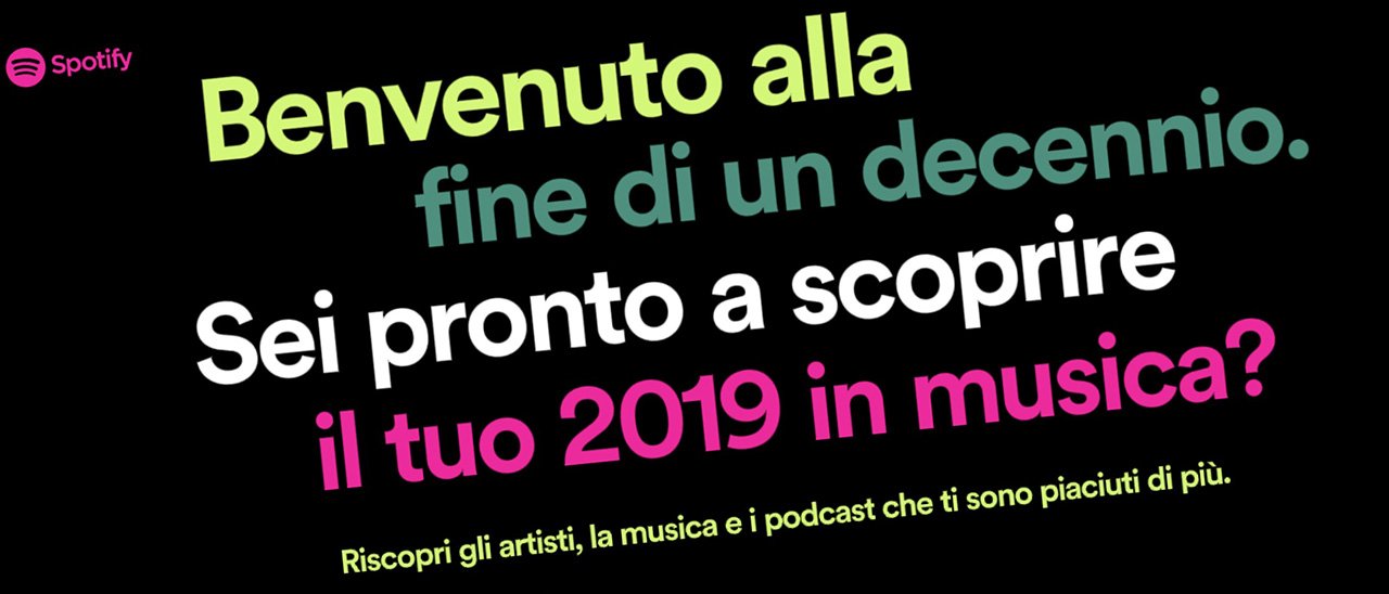 Spotify svela il 2019 in musica