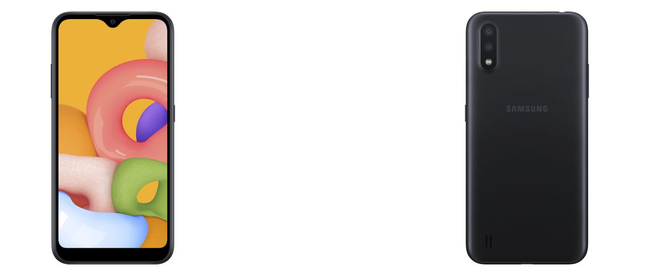 Samsung Galaxy A01, entry level con 8 GB di RAM