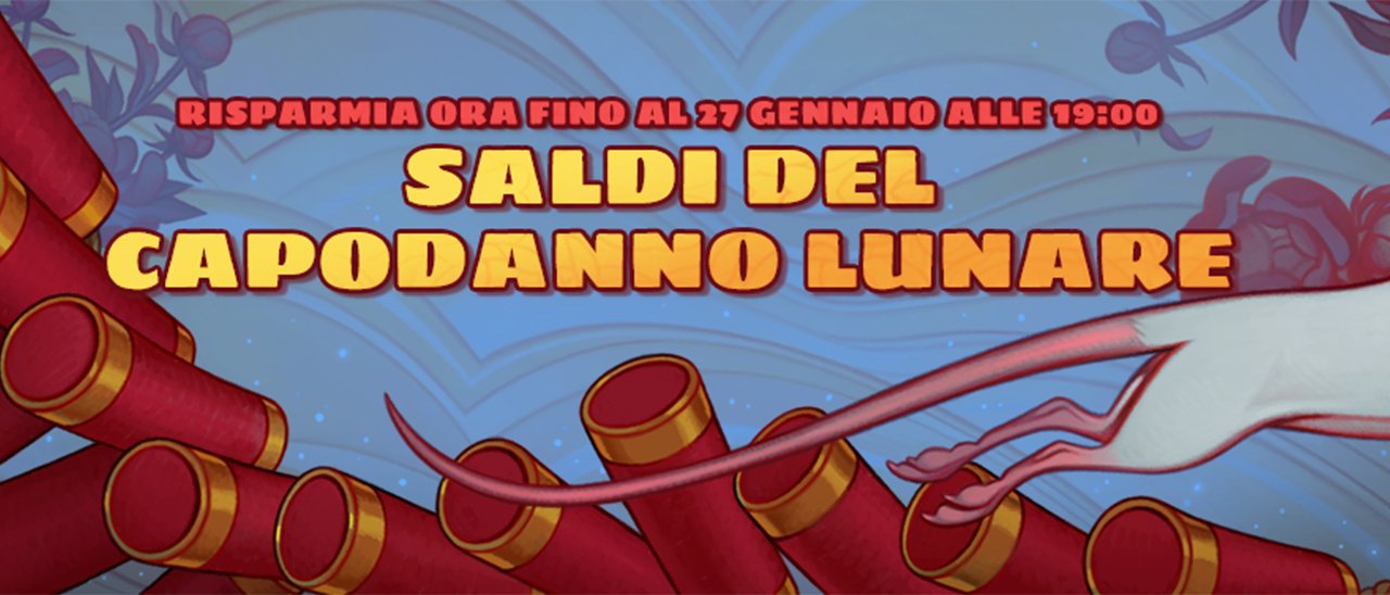 Steam, al via i saldi del capodanno lunare 2020