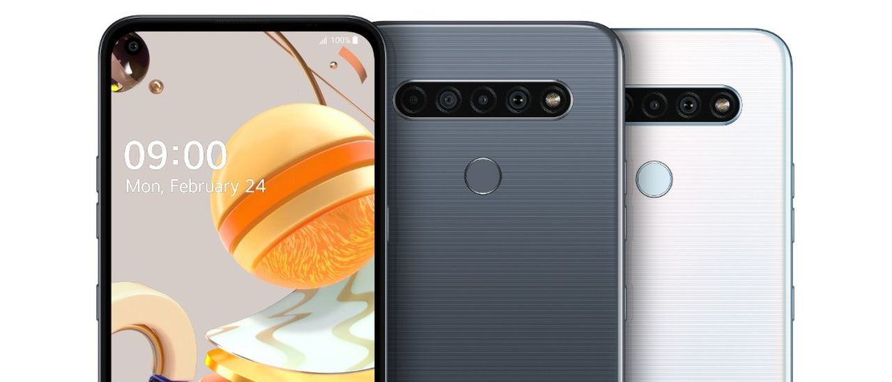 LG K61, K51S e K41S: quattro fotocamere posteriori