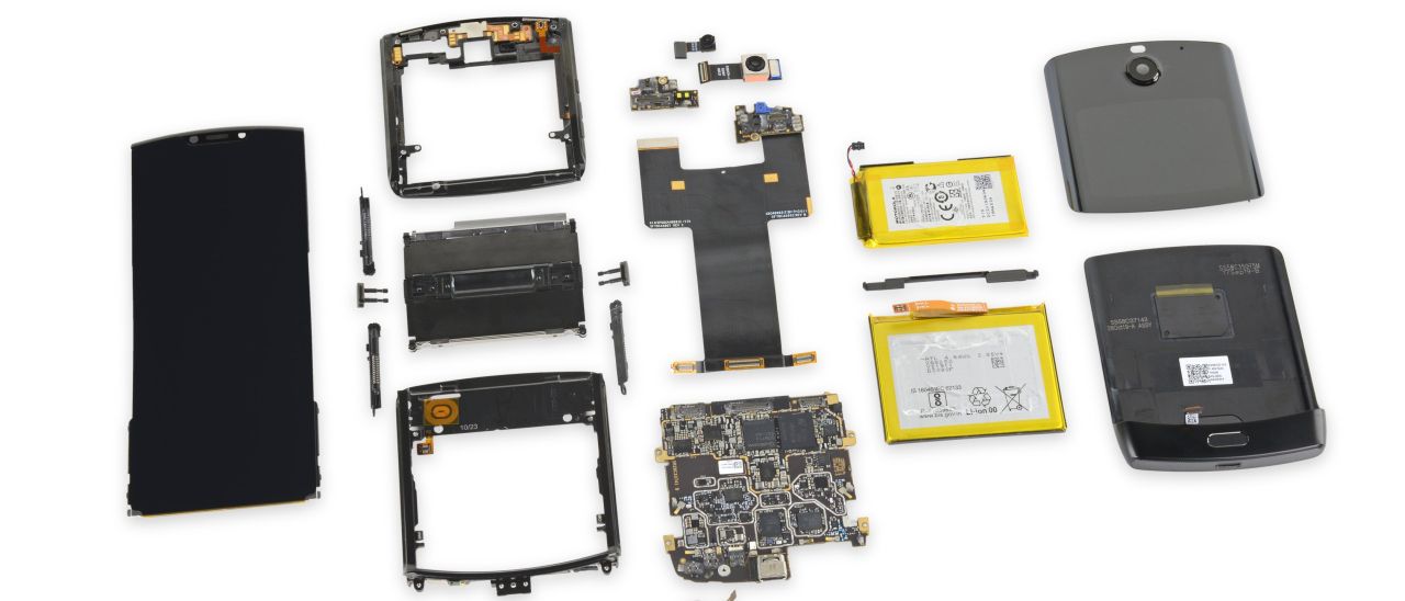 Motorola Razr impossibile da riparare
