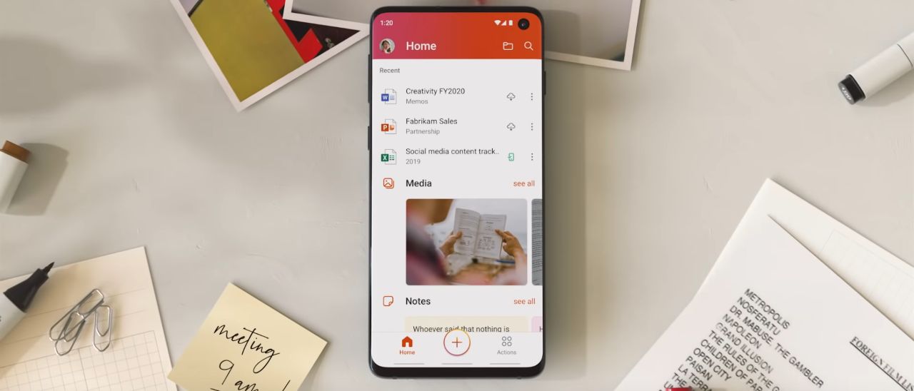 Microsoft Office per Android, tre app in una