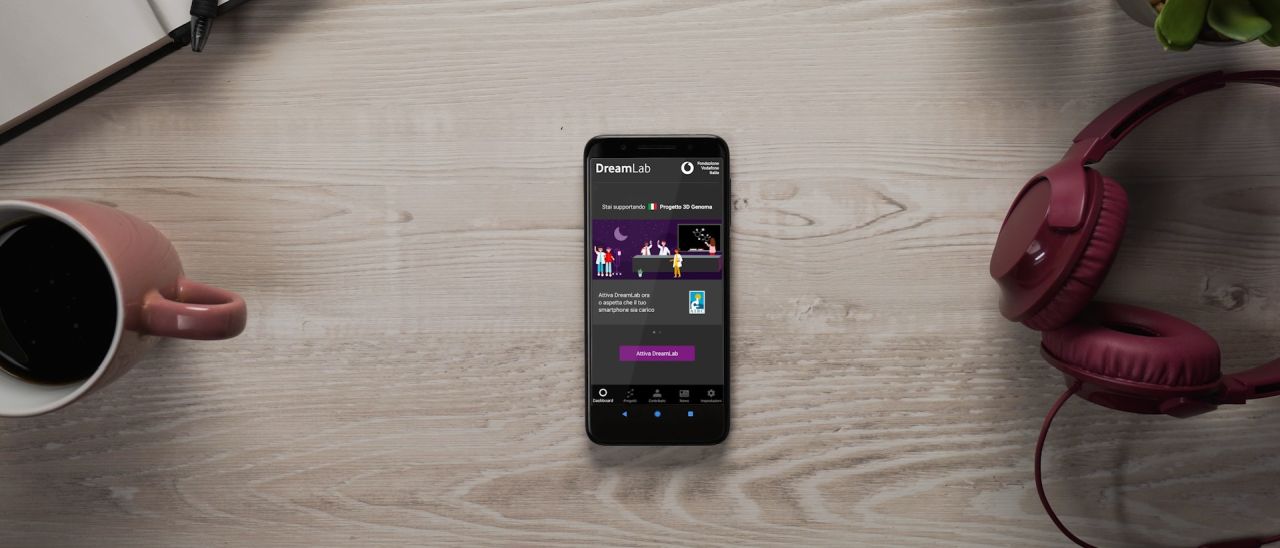 Vodafone DreamLab, app per la ricerca sul cancro
