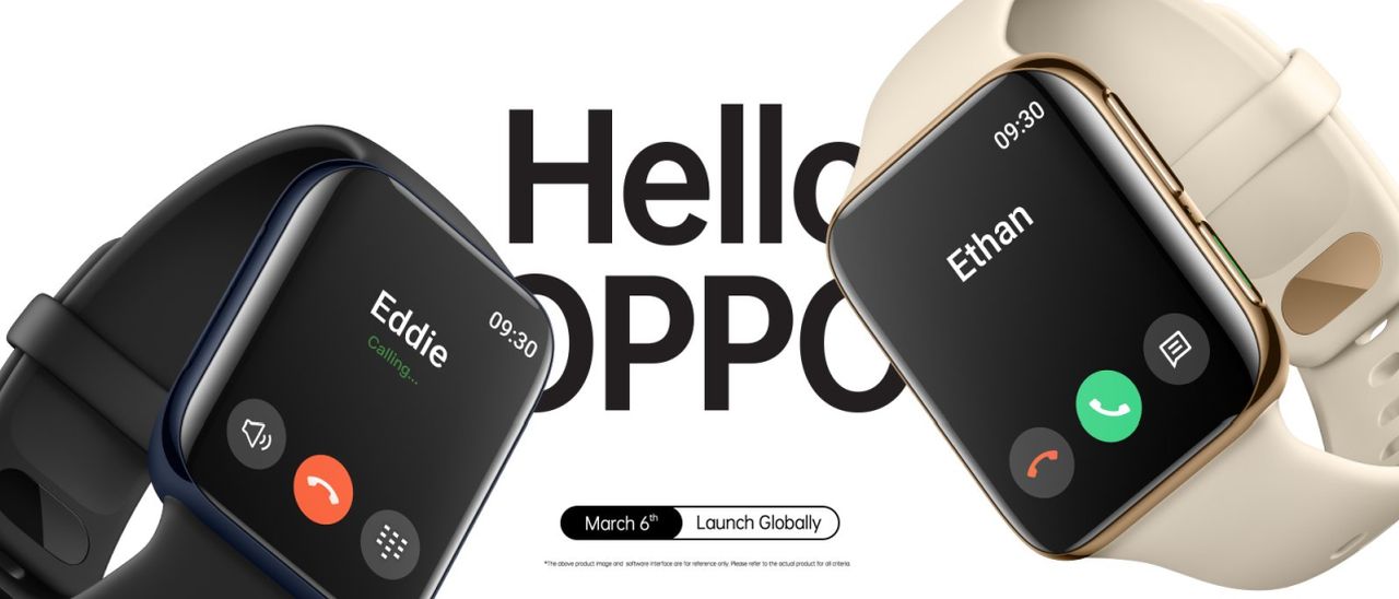 Oppo Watch Series, annuncio il 6 marzo