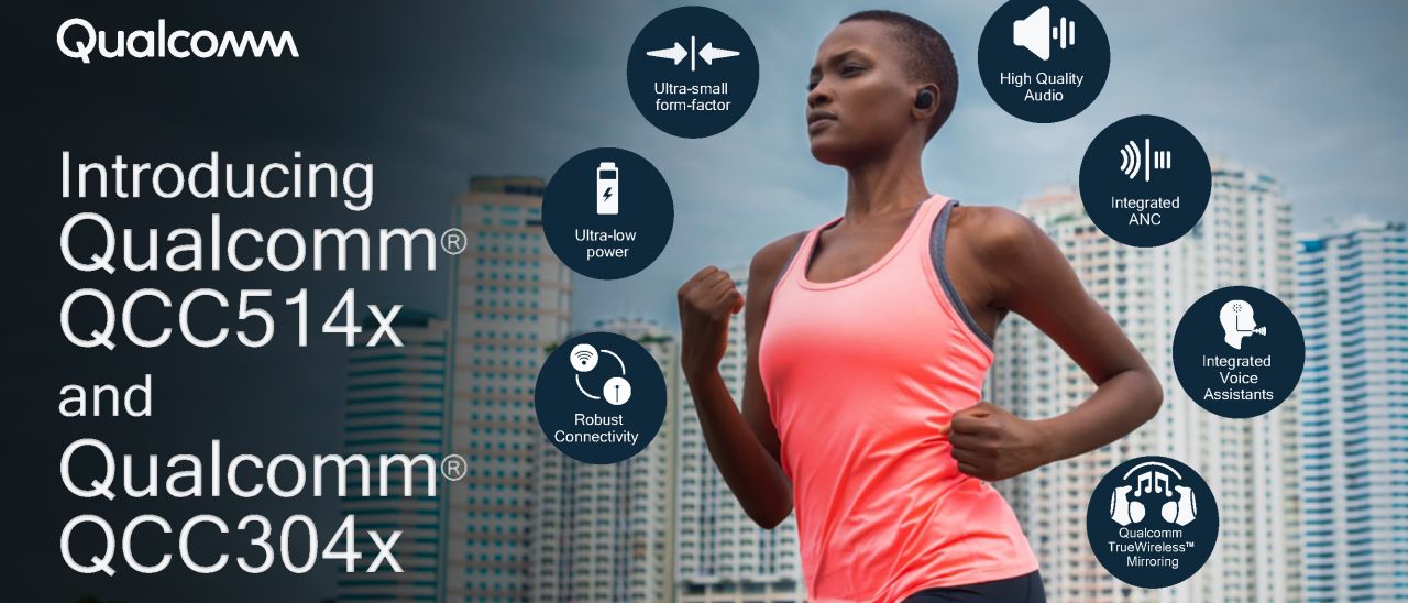 Qualcomm annuncia nuovi chip audio Bluetooth