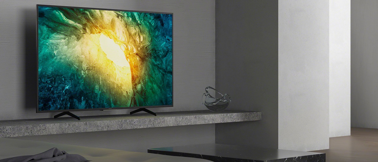 Sony: disponibili i nuovi TV LCD 4K HDR