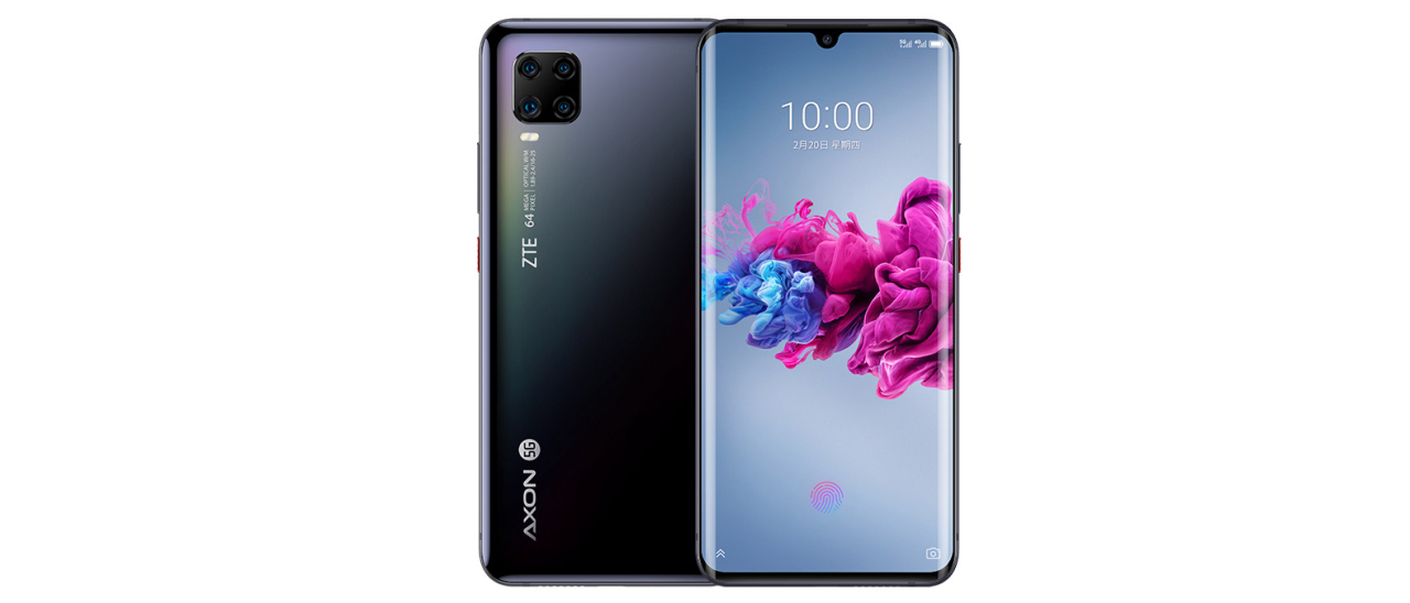 ZTE Axon 11 5G, schermo AMOLED e quad camera