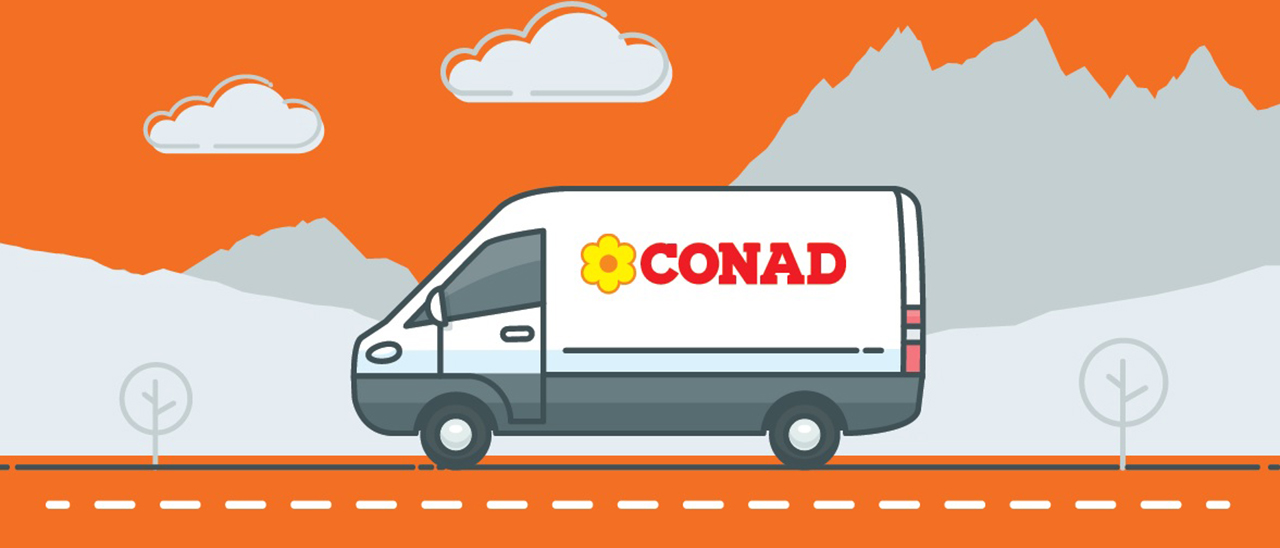 Conad, come fare la spesa online