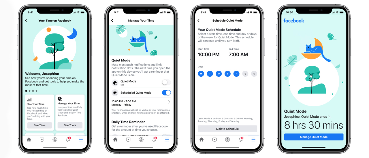 Facebook introduce la Modalità Silenziosa