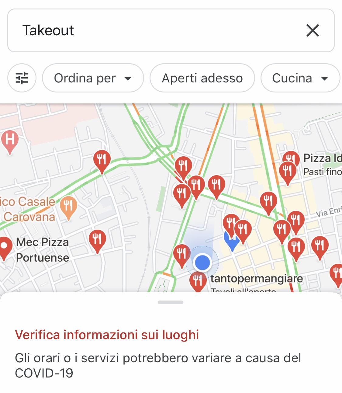 Google Maps Delivery