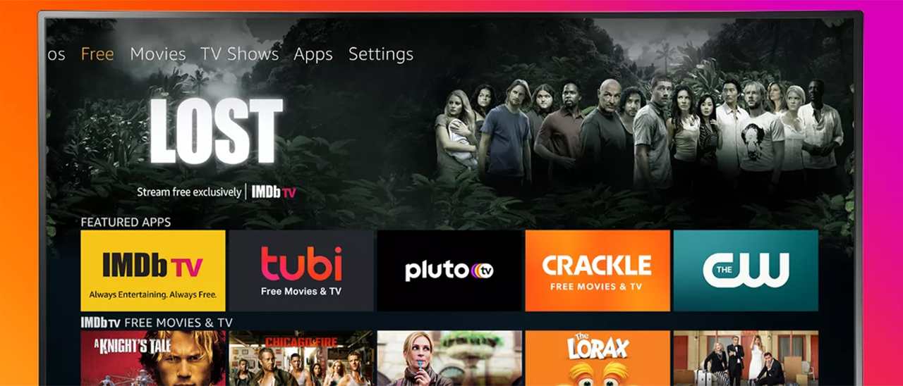 Amazon Fire TV ha una tab Free, ma solo negli USA