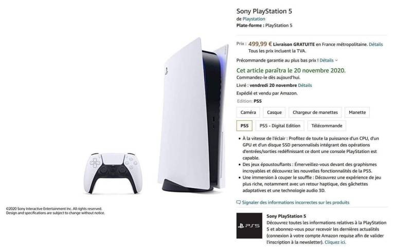 ps5 amazon